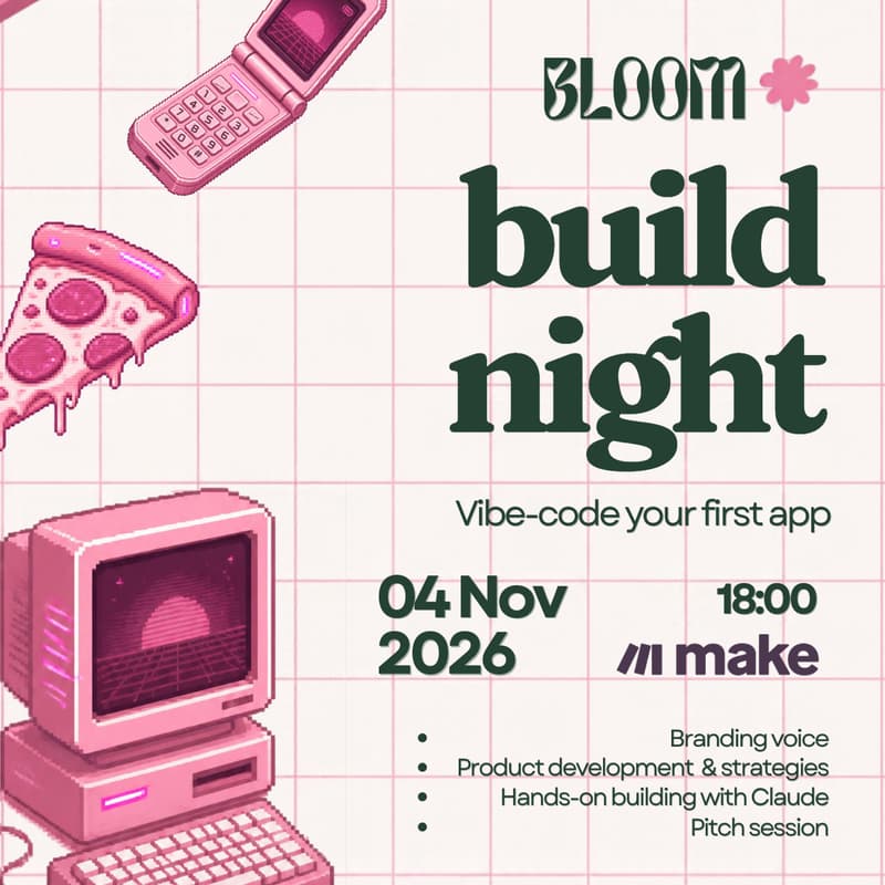 Cover Image for Build Night — Vibe-code your first app