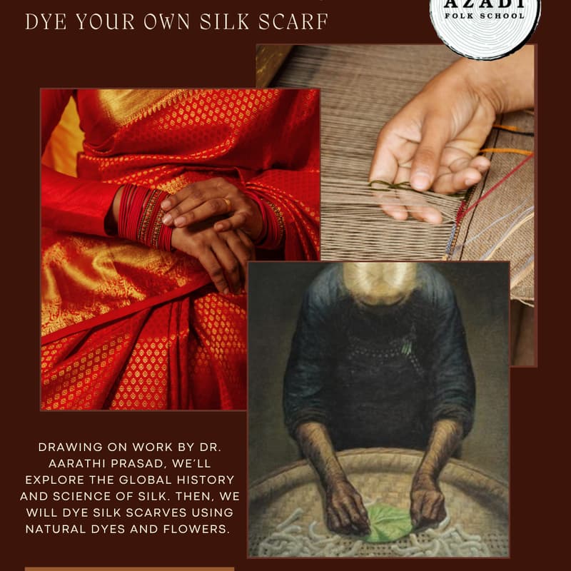 Cover Image for Silk: A Global History + Dye Your Own Silk Scarf