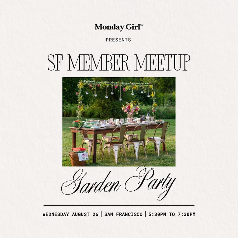 Cover Image for SF Member Meetup: Garden Party 🌸