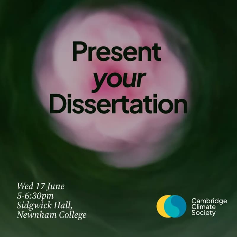 Cover Image for Climate Dissertations Night