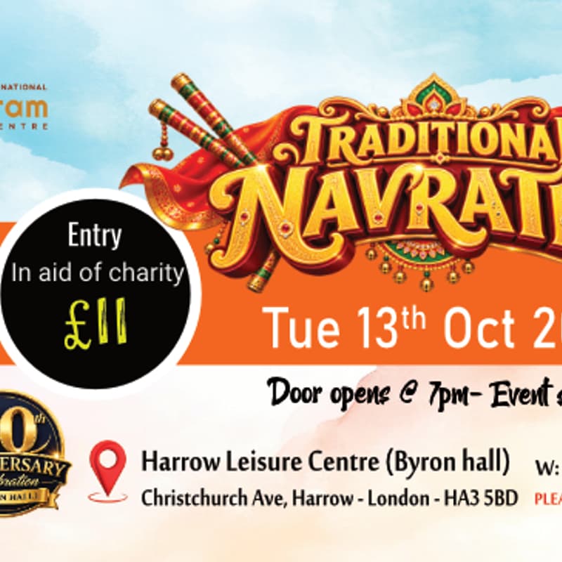 Cover Image for Day 4 - Tuesday - 13th Oct - Navratri Festival 2026