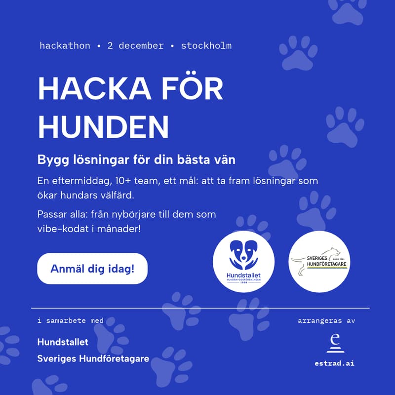 Cover Image for Hacka för hunden/Dogathon