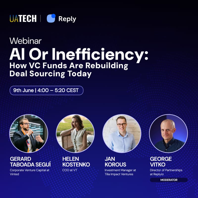 Cover Image for [Webinar] AI or Inefficiency: How VC Funds are rebuilding deal sourcing today