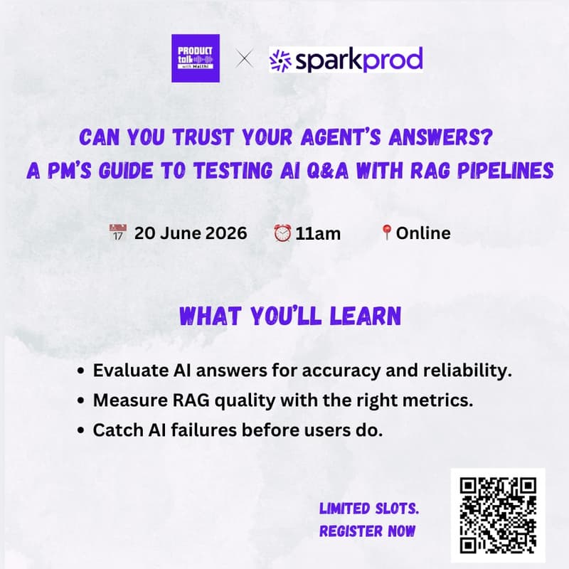 Cover Image for Can You Trust Your Agent’s Answers? A PM’s Guide to Testing AI Q&A with RAG pipelines
