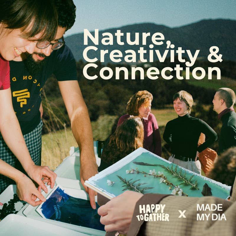 Cover Image for Happy to Gather: Nature, Creativity & Connection