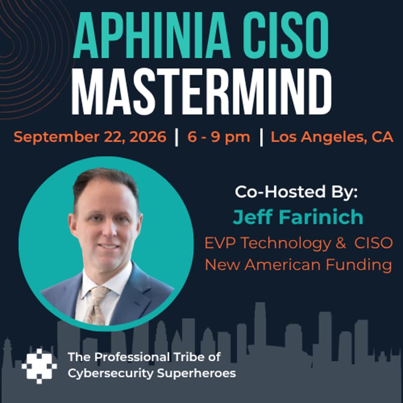 Cover Image for Los Angeles - Aphinia CISO Mastermind Dinner