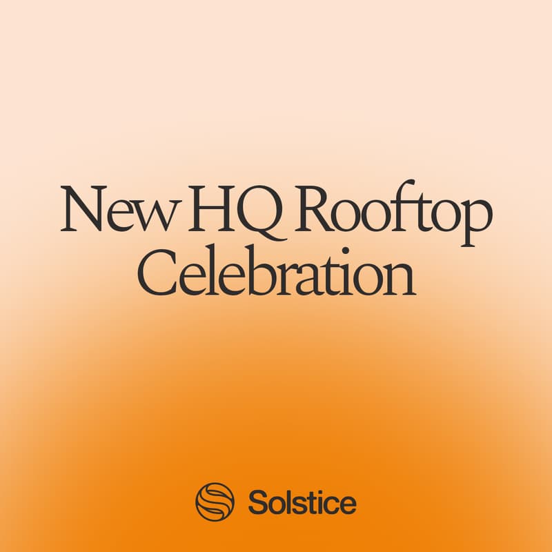 Cover Image for An October Solstice: New HQ Rooftop Celebration