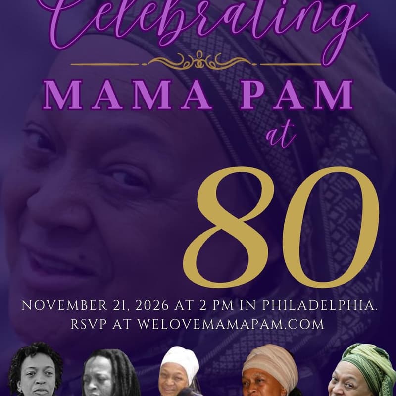 Cover Image for Celebrate Mama Pam at 80!