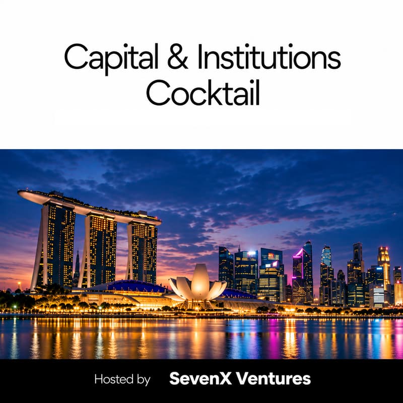 Cover Image for Capital & Institutions Cocktail | Singapore 2026