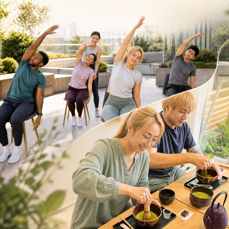 Cover Image for Touch Grass: Morning Pilates & Matcha Whisking Workshop