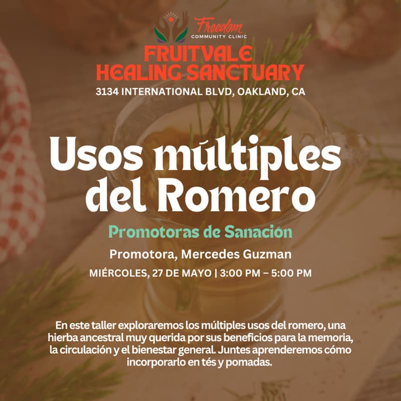 Cover Image for Promotoras de Sanación: Usos múltiples del romero