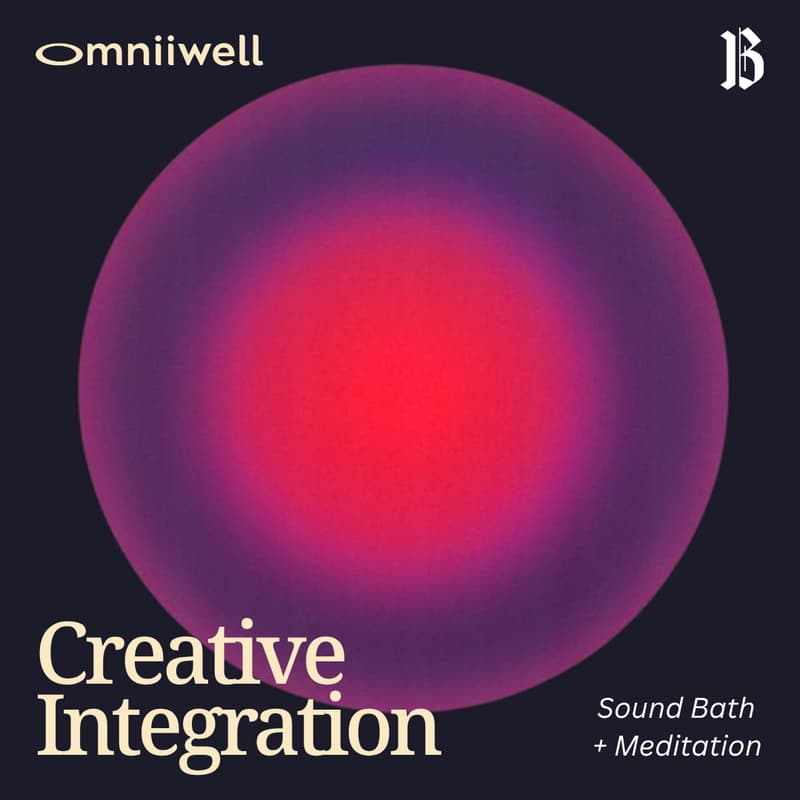 Cover Image for Sound Bath Meditation for Creatives with Omniiwell