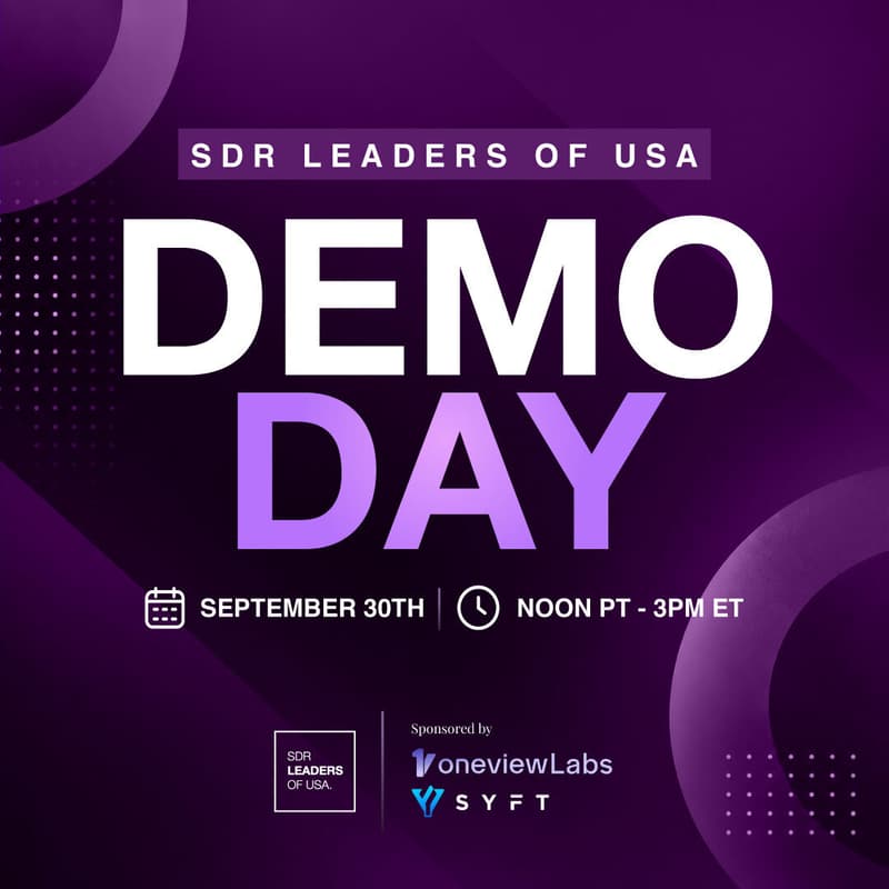 Cover Image for SDR Leaders of USA: DEMO DAY