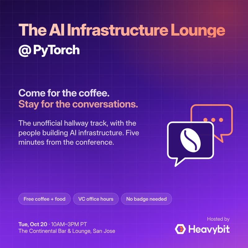 Cover Image for The AI Infrastructure Lounge at PyTorch