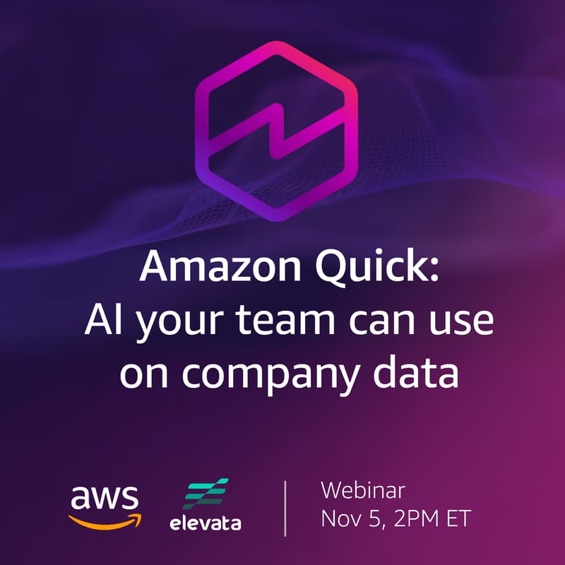 Cover Image for Amazon Quick: AI Your Team Can Use on Company Data