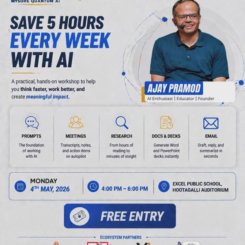 Cover Image for Save 5 Hours Every Week With AI