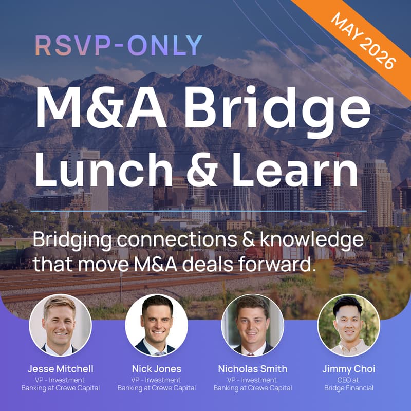 Cover Image for The M&A Bridge Series | Behind the Deal: Inside the Investment Bank Sell-Side Process