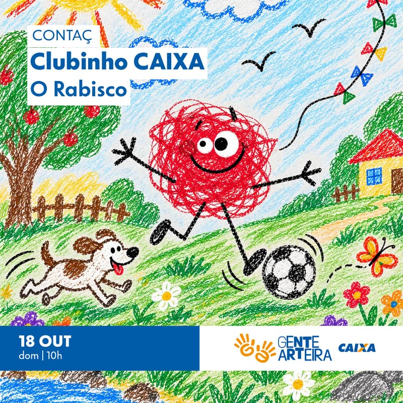Cover Image for Clubinho CAIXA - O Rabisco