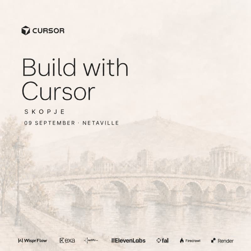 Cover Image for Build with Cursor: Skopje