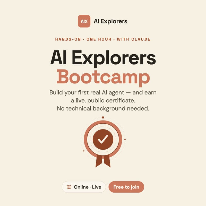 Cover Image for AI Agents Foundation Bootcamp