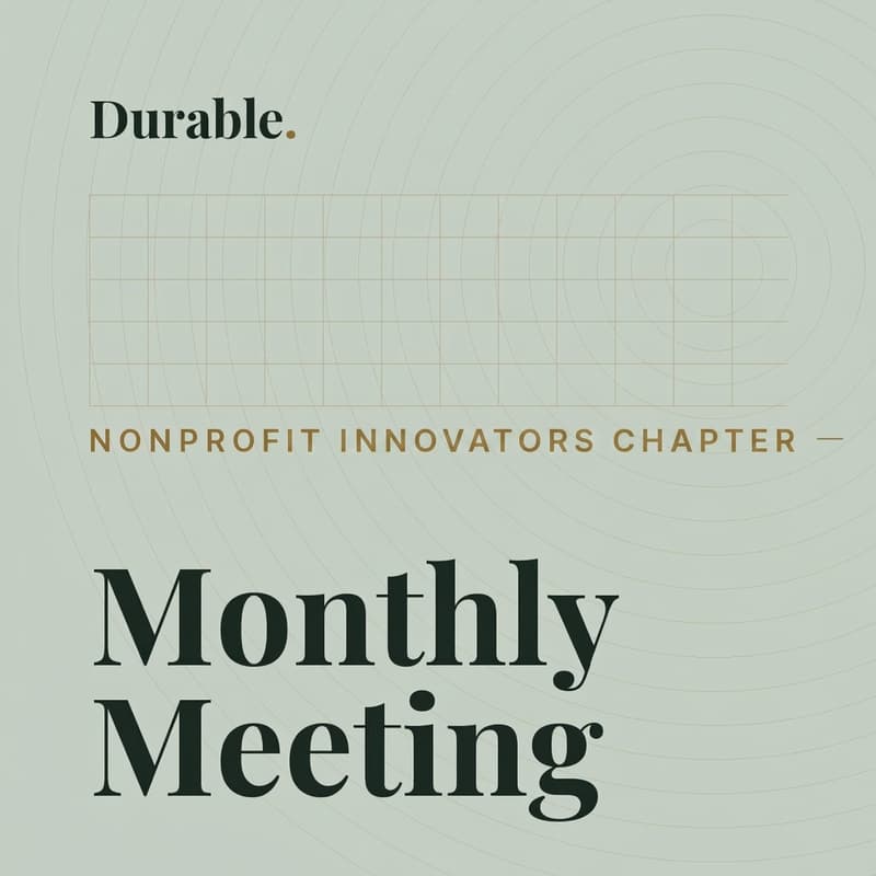 Cover Image for Nonprofit Innovators Chapter — October Lunch Meeting