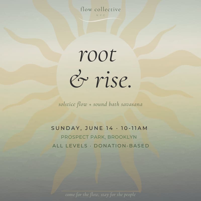 Cover Image for summer solstice yoga + sound bath