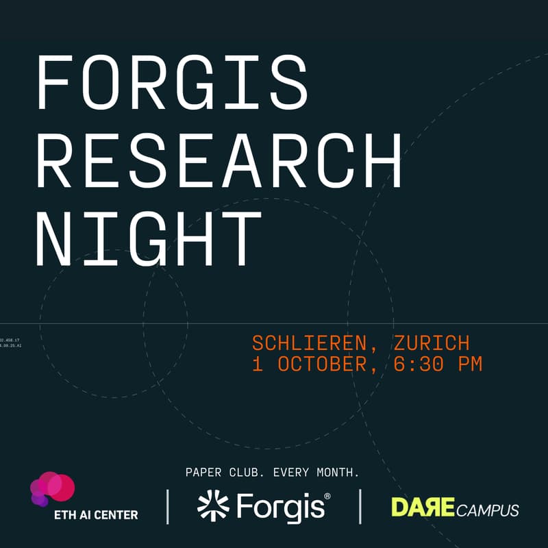 Cover Image for Forgis Research Night