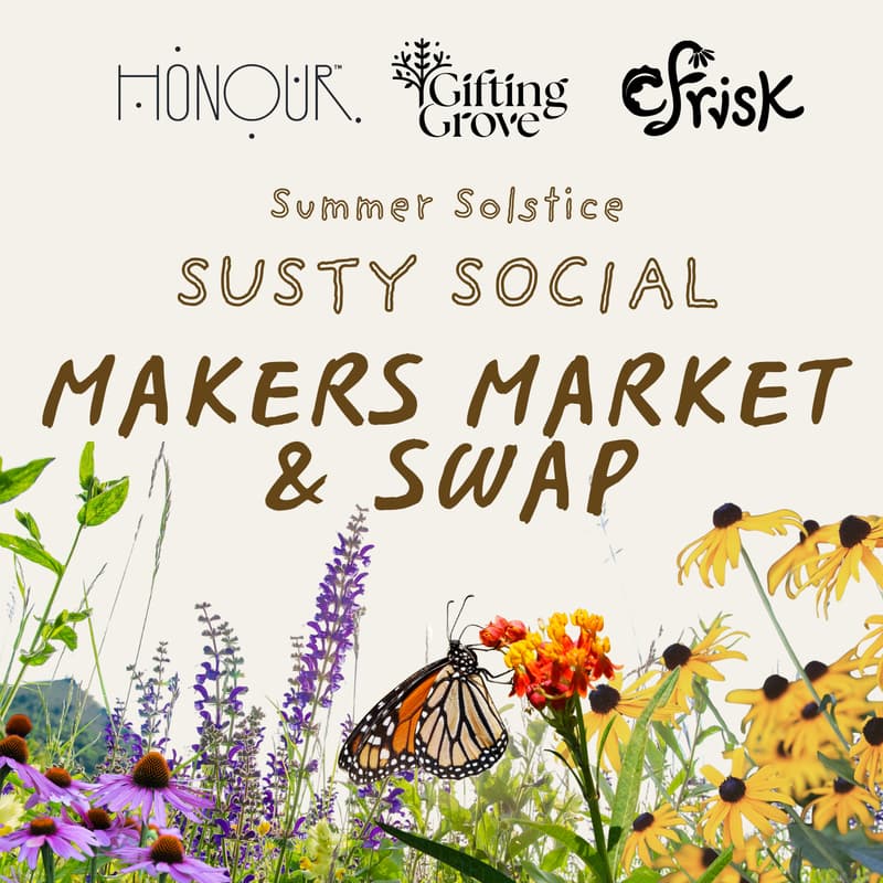 Cover Image for Susty Social: Marker's Market & Swap