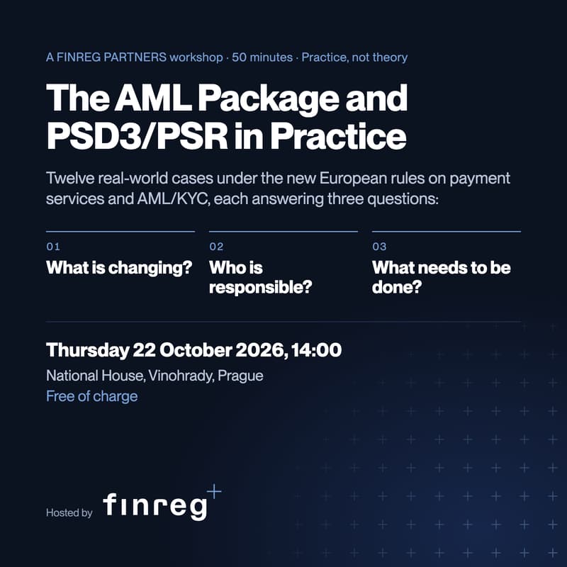 Cover Image for The AML Package and PSD3/PSR in Practice: Scenarios You Can Expect to Face