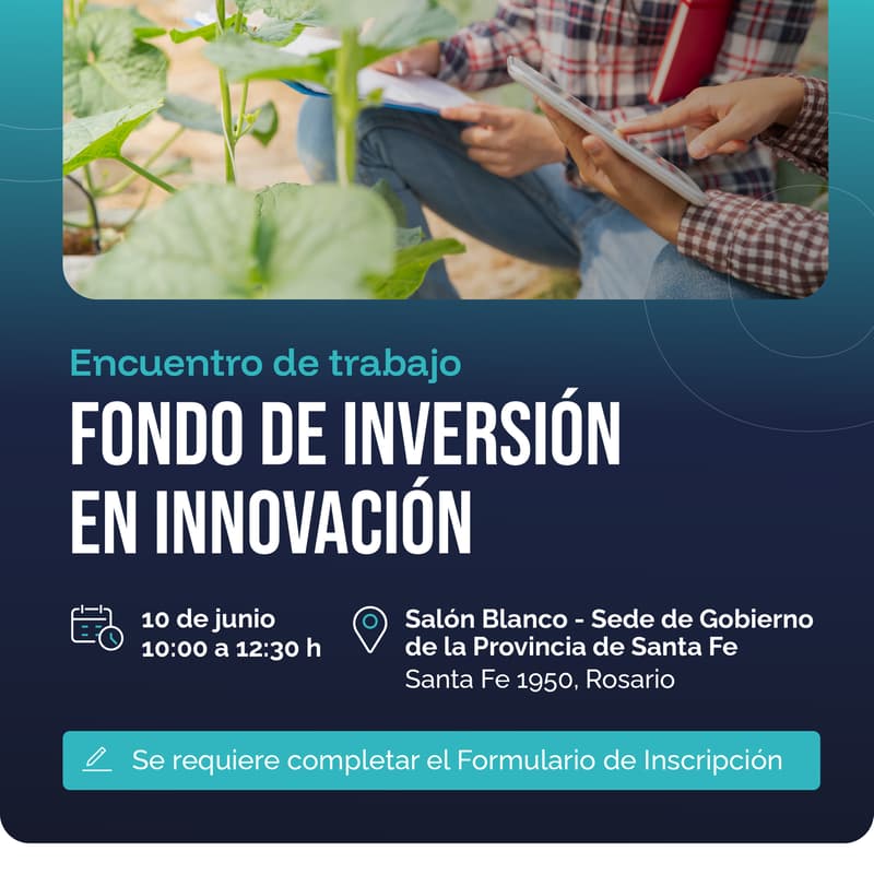 Cover Image for ENCUENTRO DE TRABAJO Fondo de Inversión en Innovación