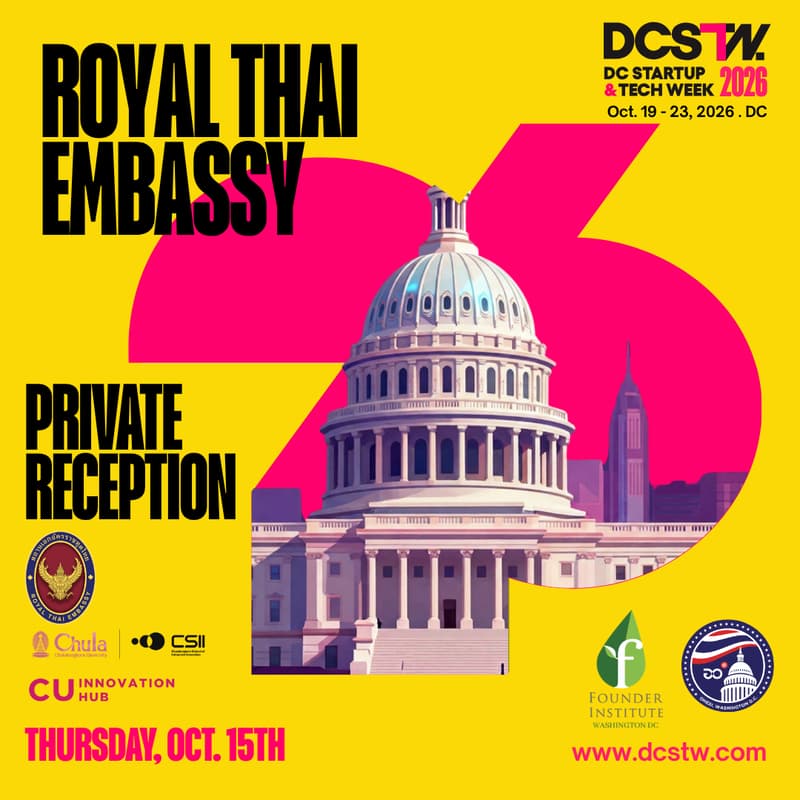 Cover Image for DCSTW Private Reception - Global Startup Gateway