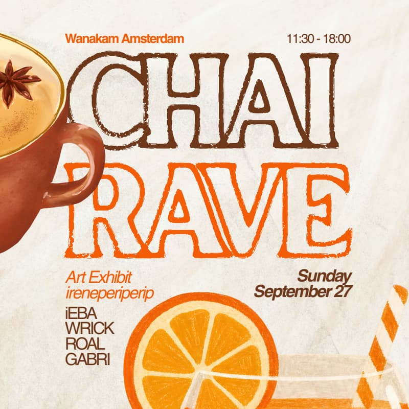 Cover Image for Chai Rave + Art Exhibit