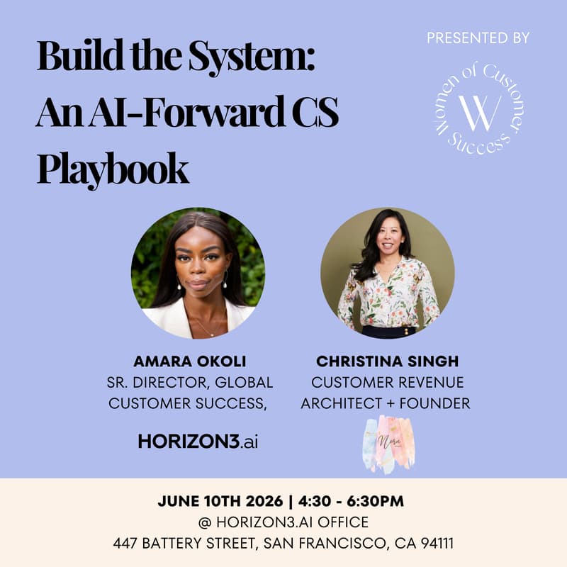 Cover Image for WOCS San Francisco Presents - Build the System: An AI-Forward CS Playbook