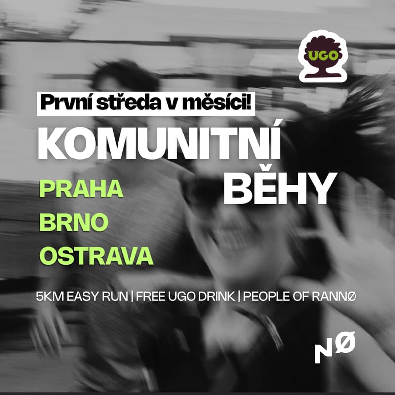 Cover Image for UGO RUNS: vždy 1. středu v měsíci 💚