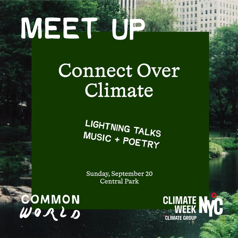 Cover Image for Pre-NYCW Park Meet Up w/ our Common World