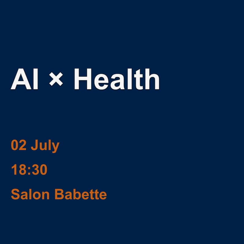 Cover Image for AI × Health Get-together