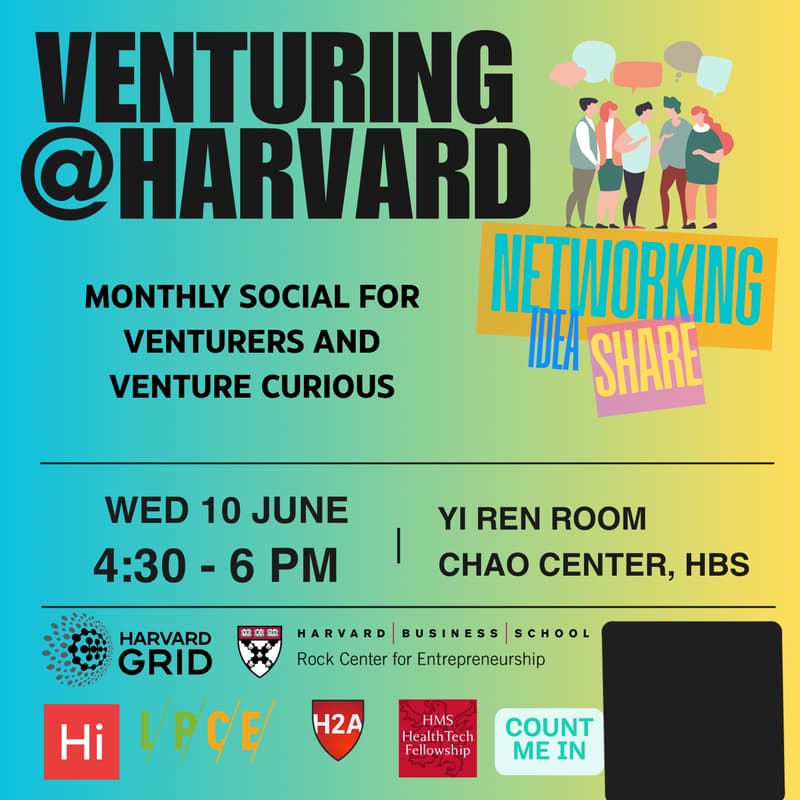 Cover Image for Venturing @ Harvard