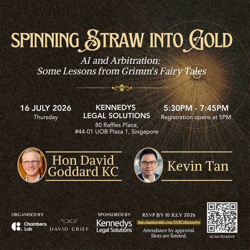 Cover Image for Spinning Straw into Gold? AI and Arbitration - Some Lessons from Grimms' Fairy Tales