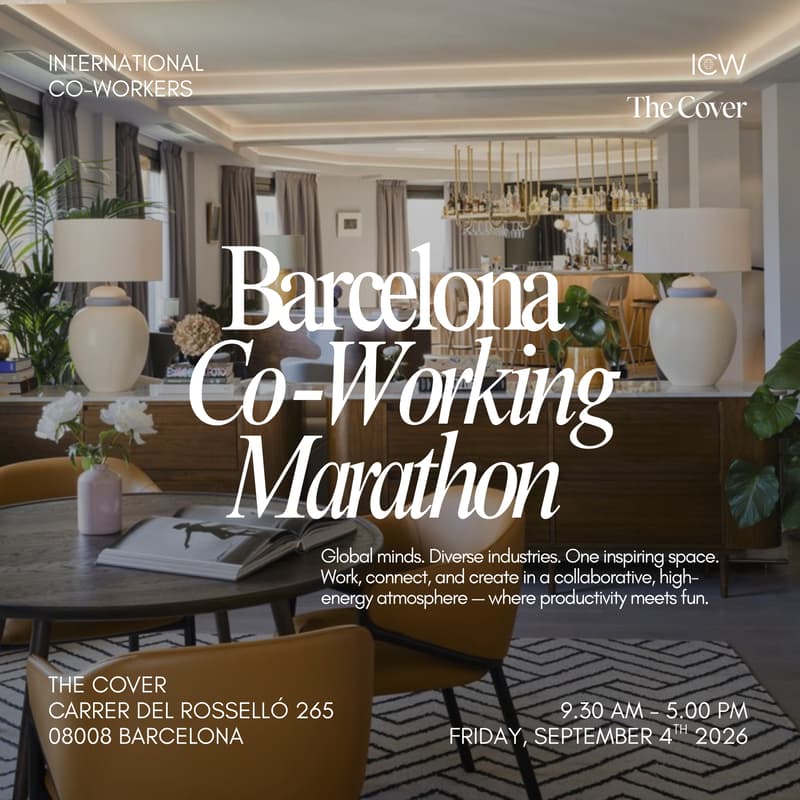 Cover Image for International Co-Working Friday 💻 | Lunch Included
