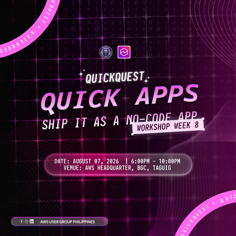 Cover Image for Quick Quest Week 8: Quick Apps: Ship It as a No-Code App