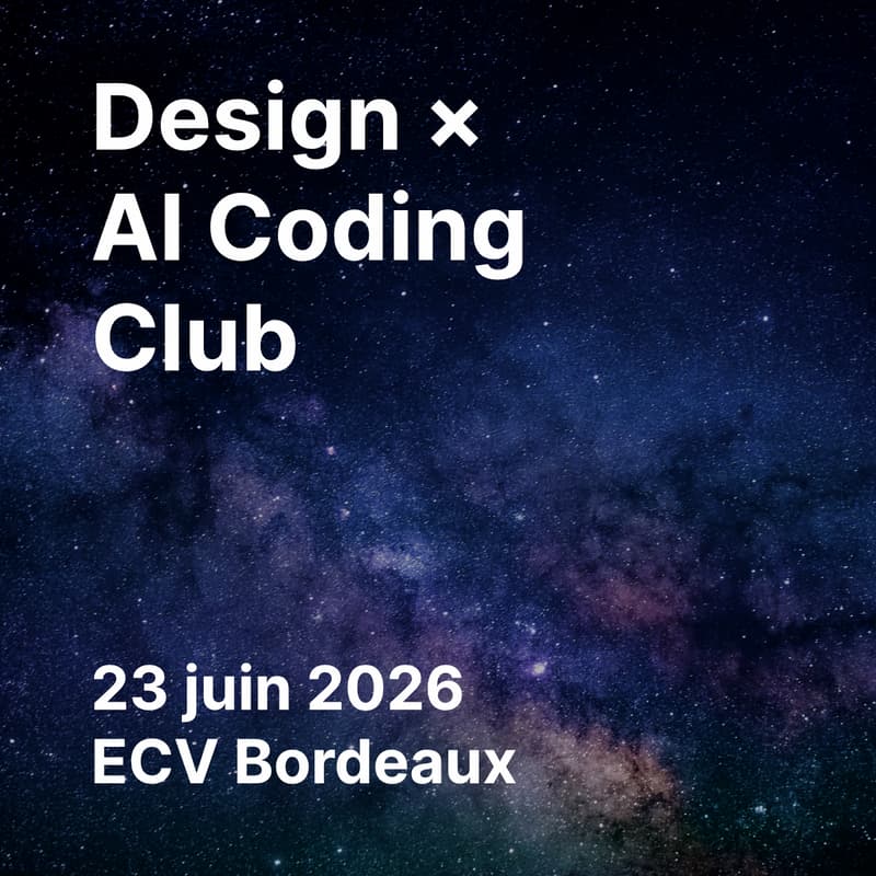 Cover Image for Design × AI Coding Club