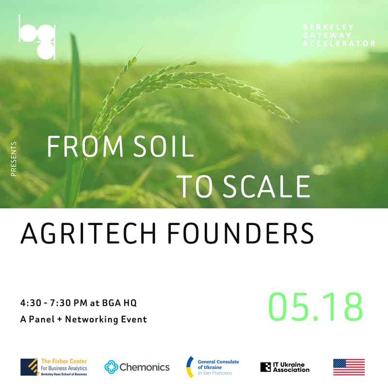 Cover Image for From Soil to Scale: AgriTech Founders Panel + Mixer