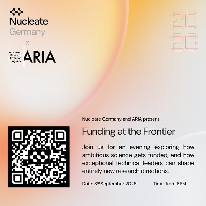 Cover Image for Munich Funding at the Frontier: hosted by ARIA and Nucleate Munich