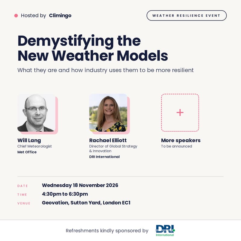 Cover Image for Demystifying the New Weather Models: What They Are and How Industry Uses Them to be More Resilient
