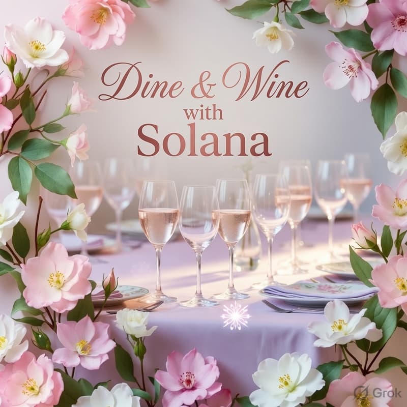 Cover Image for Dine & Wine with Solana