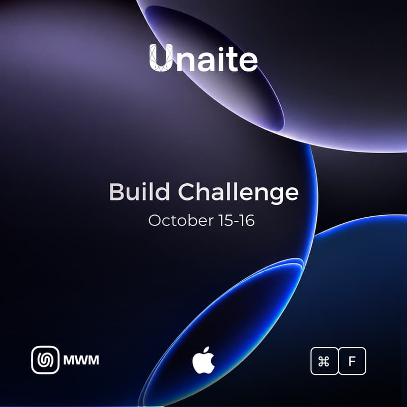 Cover Image for Build Challenge : Unaite, MWM, Apple & ⌘+F