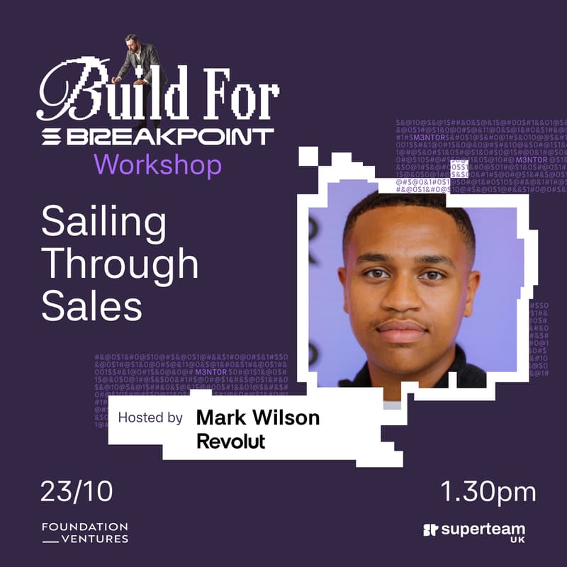 Cover Image for Build For Breakpoint: Sailing Through Sales