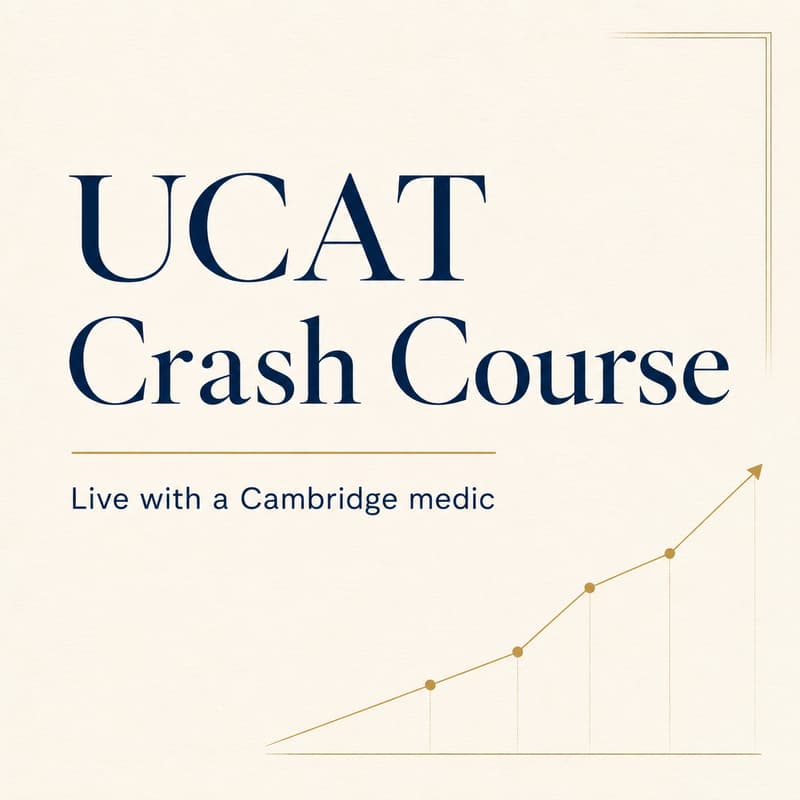 Cover Image for UCAT Crash Course · Live with a Cambridge Medic