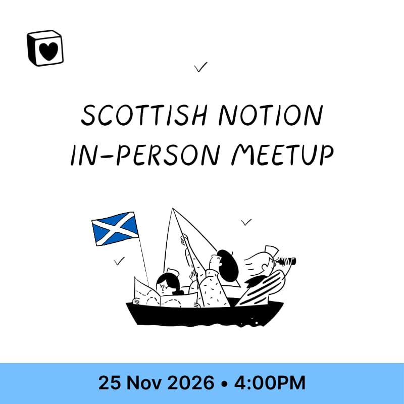 Cover Image for Notion Scotland - November