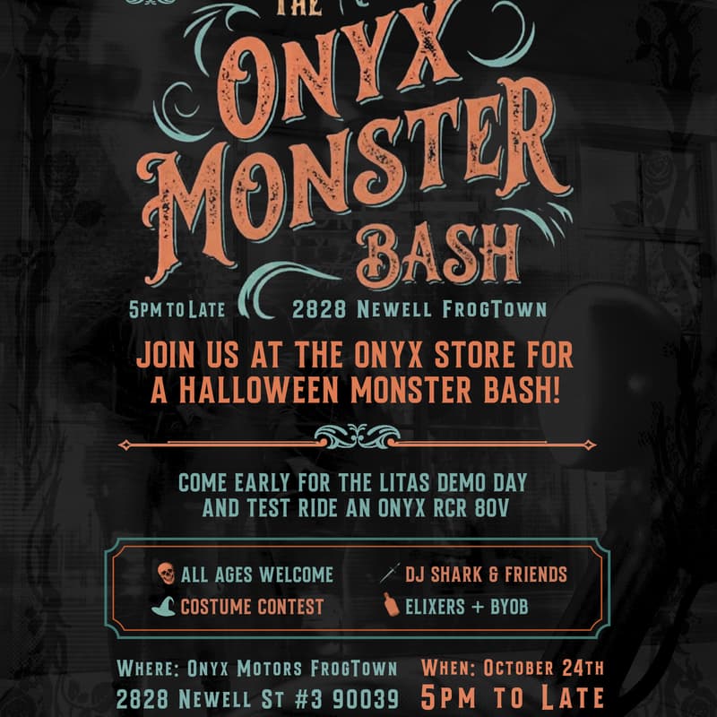 Cover Image for The ONYX Monster Bash